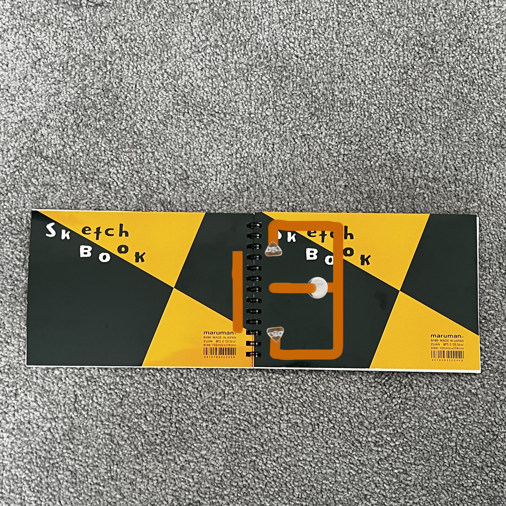 Circuit visualization in painting tools