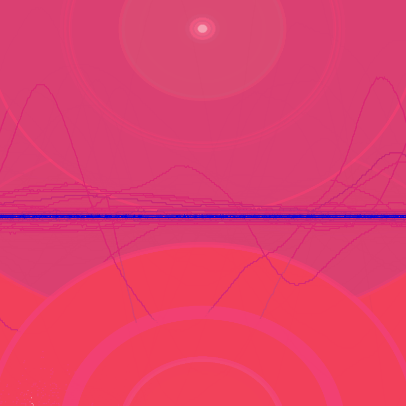 I added this sound waves into this sketch to see how it would look like.