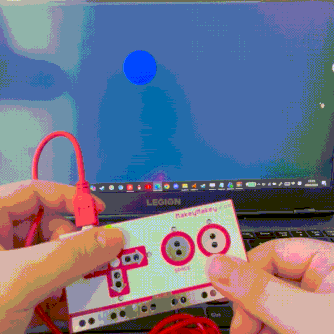 Control with Makey Makey.