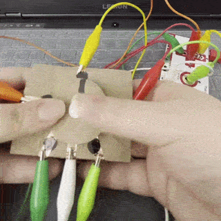 Testing Makey Makey input